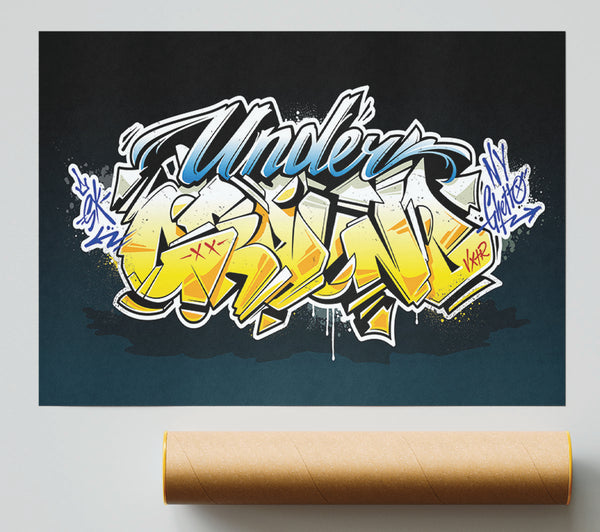 Underground Ghetto Giclee Print
