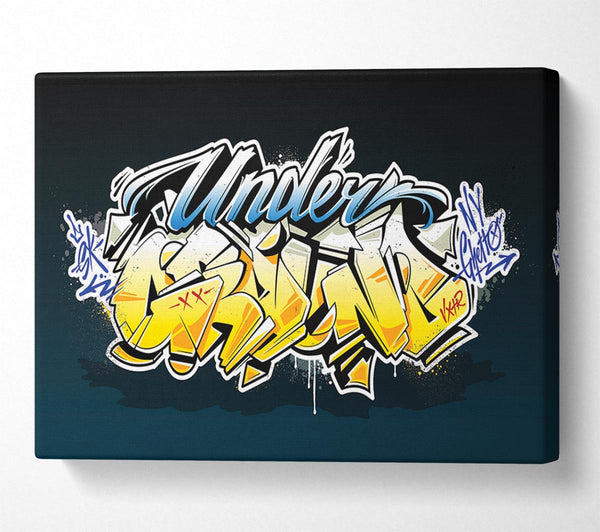  A Canvas Print of Underground Ghetto Canvas Wall Art