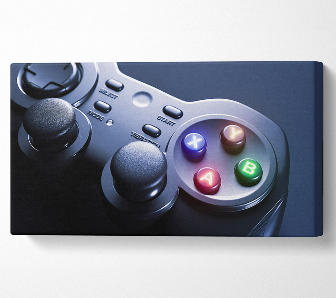  A Canvas Print of The Game Controller Canvas Print