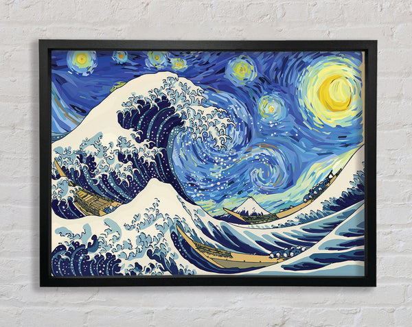 The Classic Art Mashup Framed Print