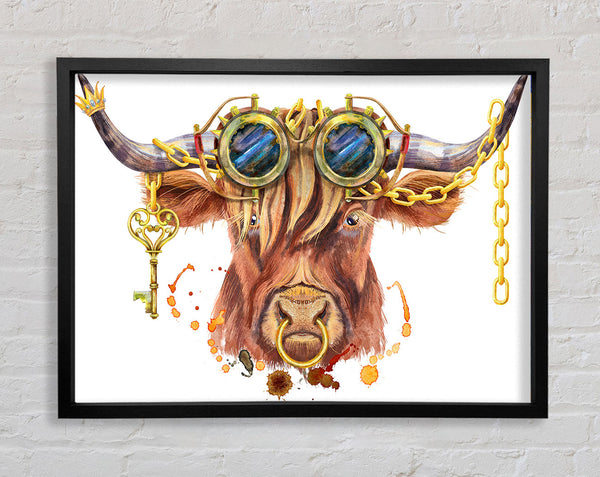 Die Highland Cow Goggles