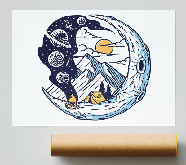 The Moon Campfire Poster