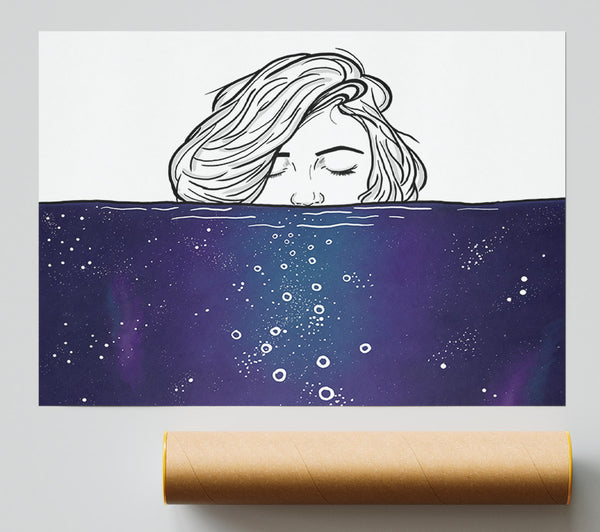 A Dip In The Sea Poster