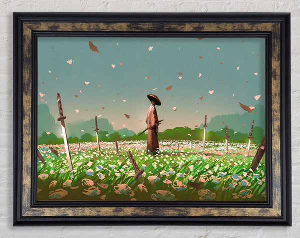 The Last Warrior Framed Print