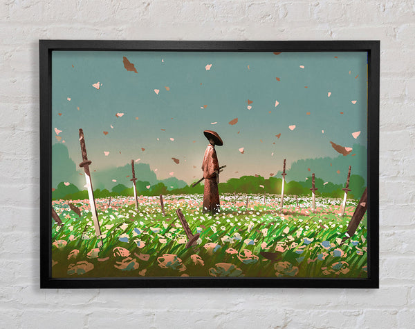 The Last Warrior Framed Print