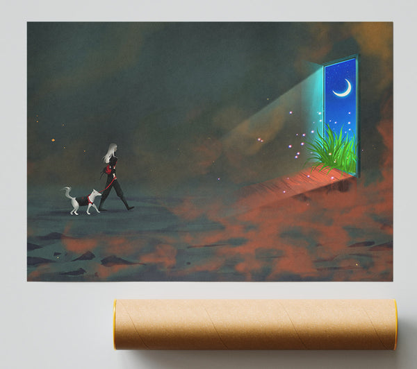 Door Into Nature Print