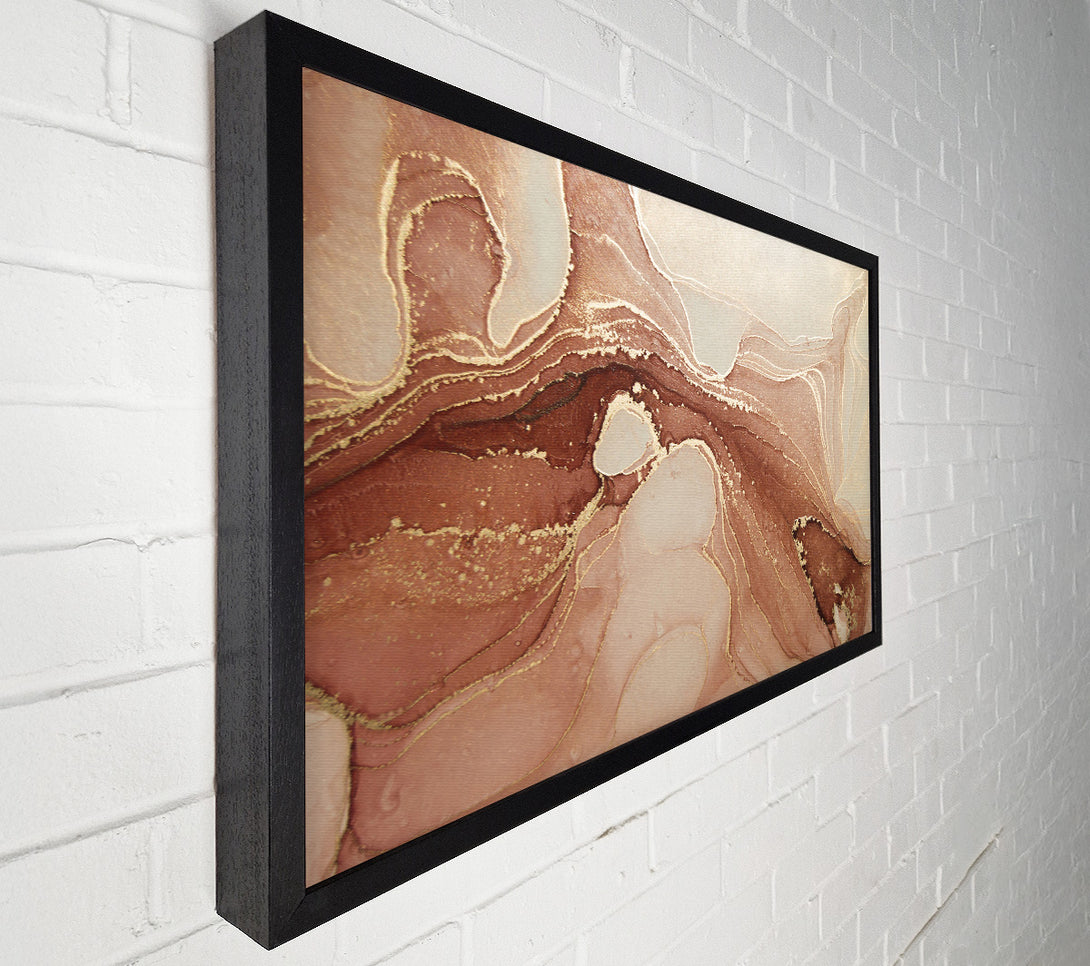  A Canvas Print of Beige Glitter Surface Canvas Art