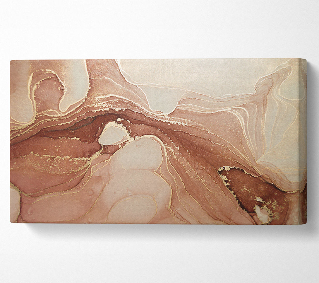  A Canvas Print of Beige Glitter Surface Canvas Art
