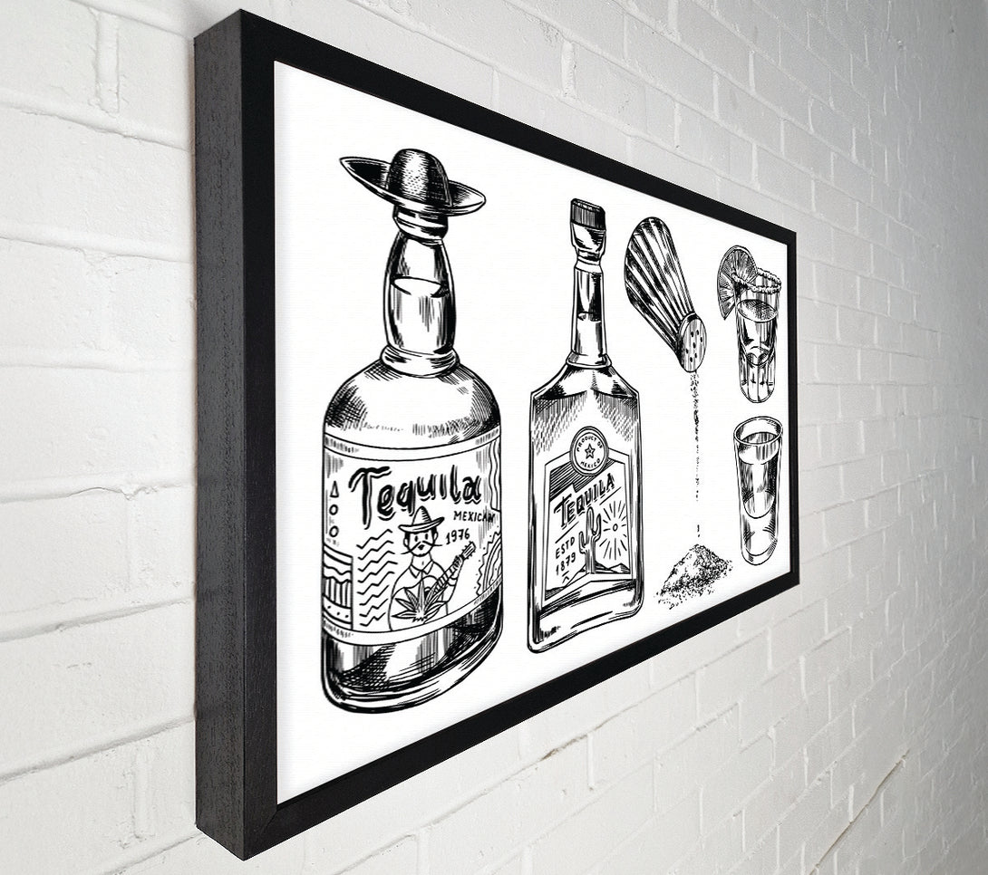  A Canvas Print of Get The Tequilas In Canvas Art