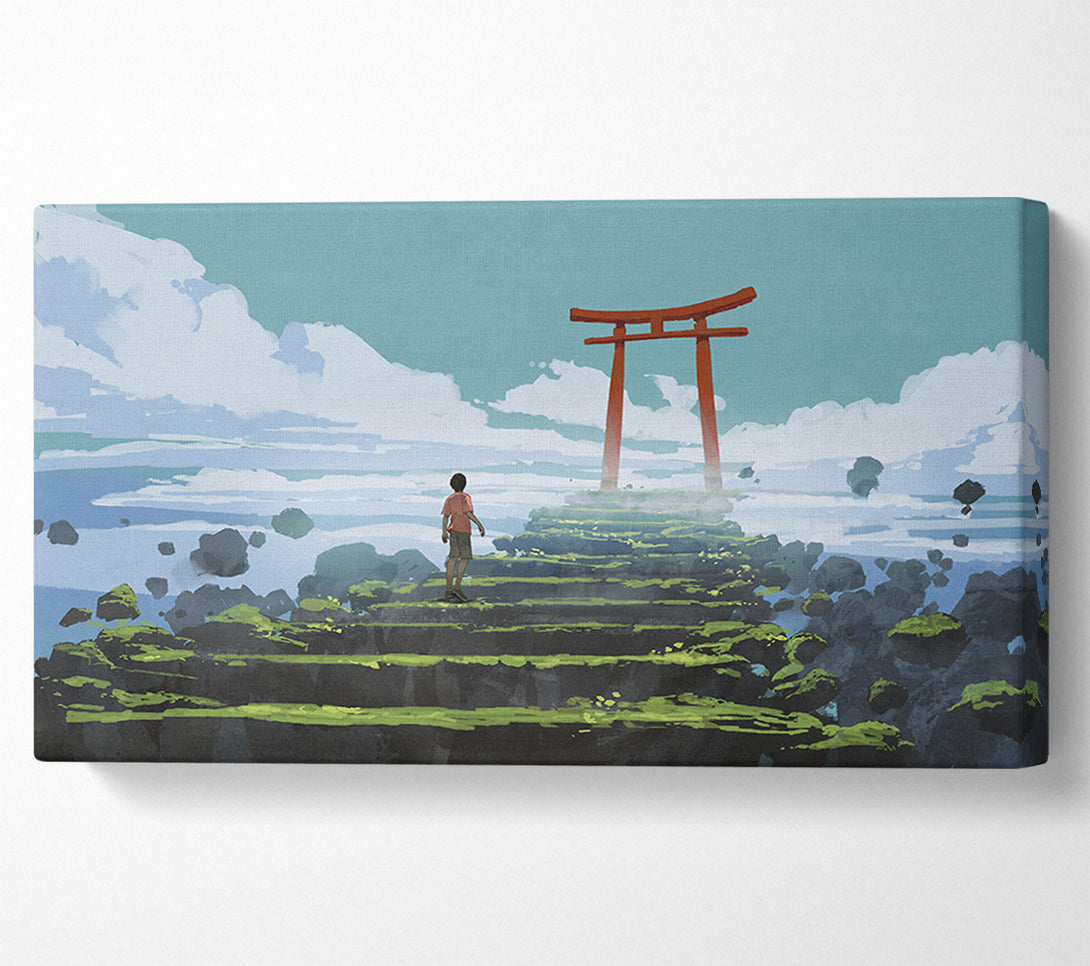  A Canvas Print of The Sky Temple Canvas Print