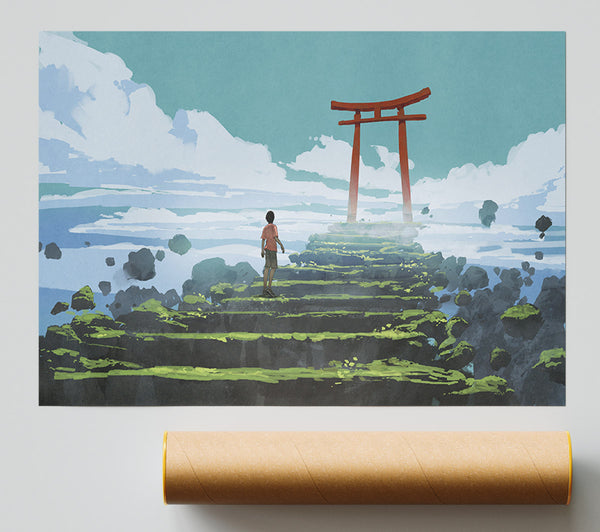 The Sky Temple Print