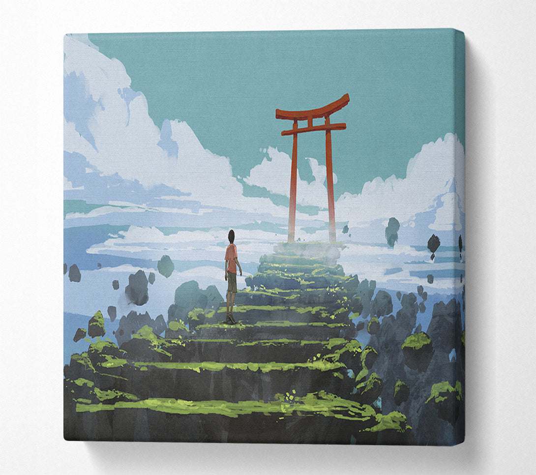  A Canvas Print of The Sky Temple Canvas Print