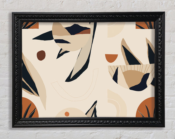 Bowl Shapes Framed Print