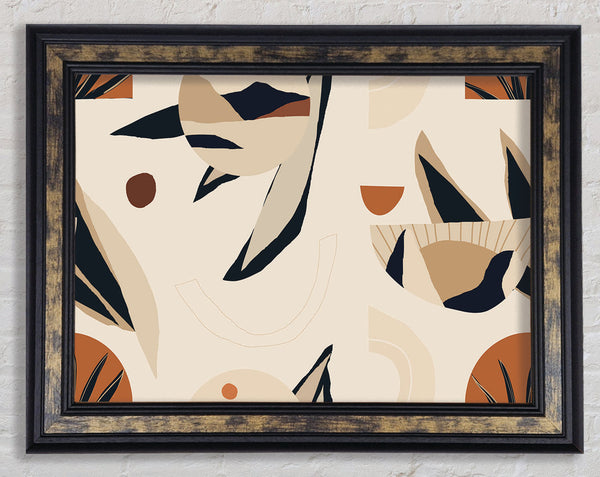 Bowl Shapes Framed Print