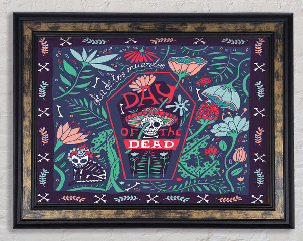 Day Of The Dead Celebration Framed Print