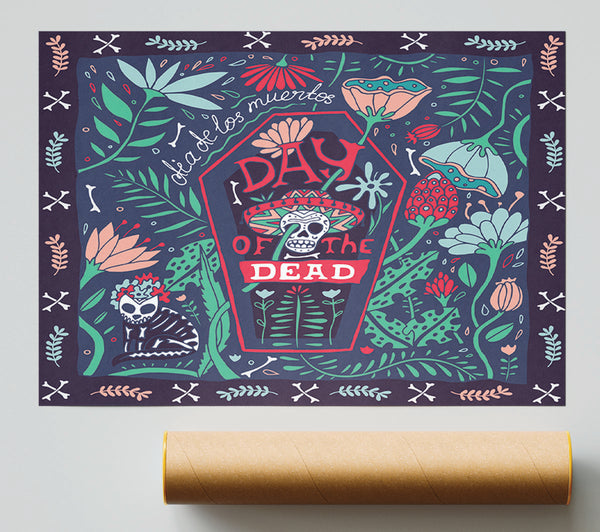 Day Of The Dead Celebration Print