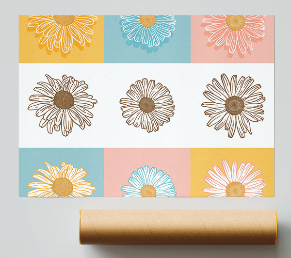 The Daisy Mirror Giclee Print