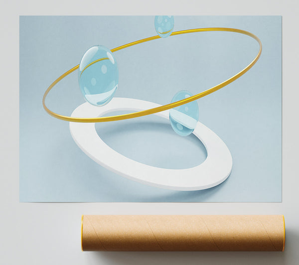 The Ringed Marble Print