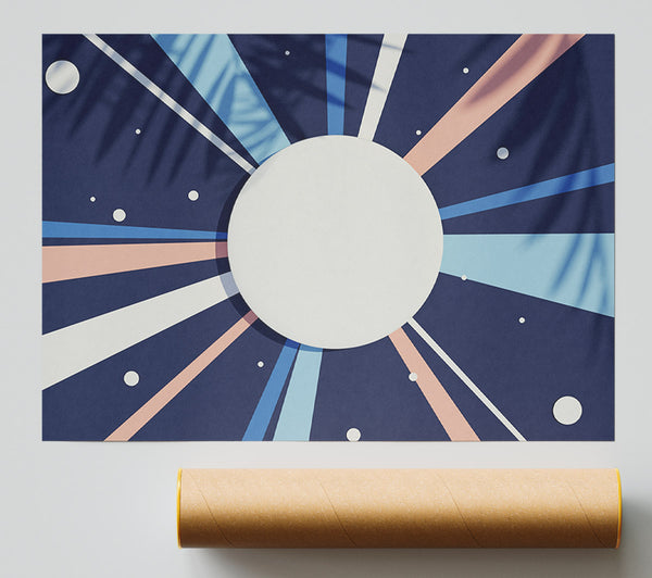 The Sun In Space Print