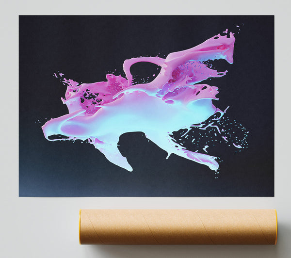 Milkshake Splash Poster