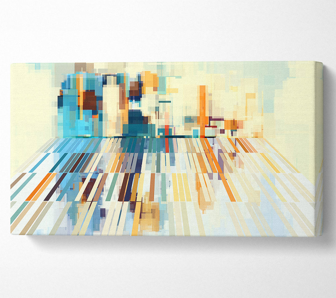  A Canvas Print of The Abstract Living Room Canvas Art