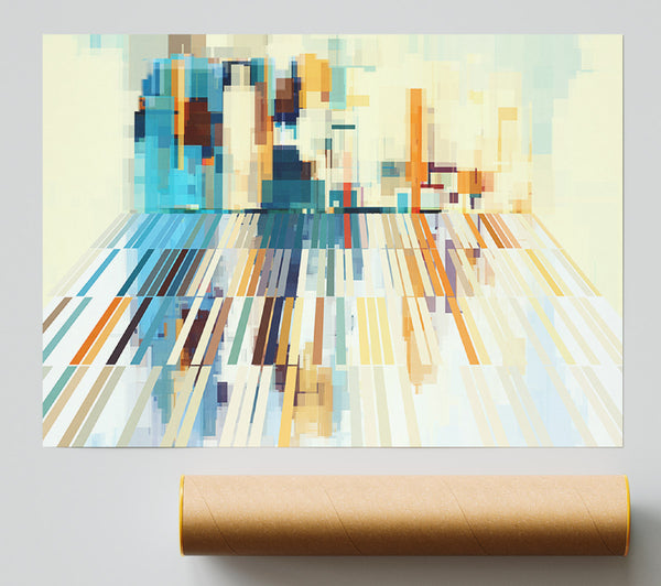 The Abstract Living Room Giclee Print
