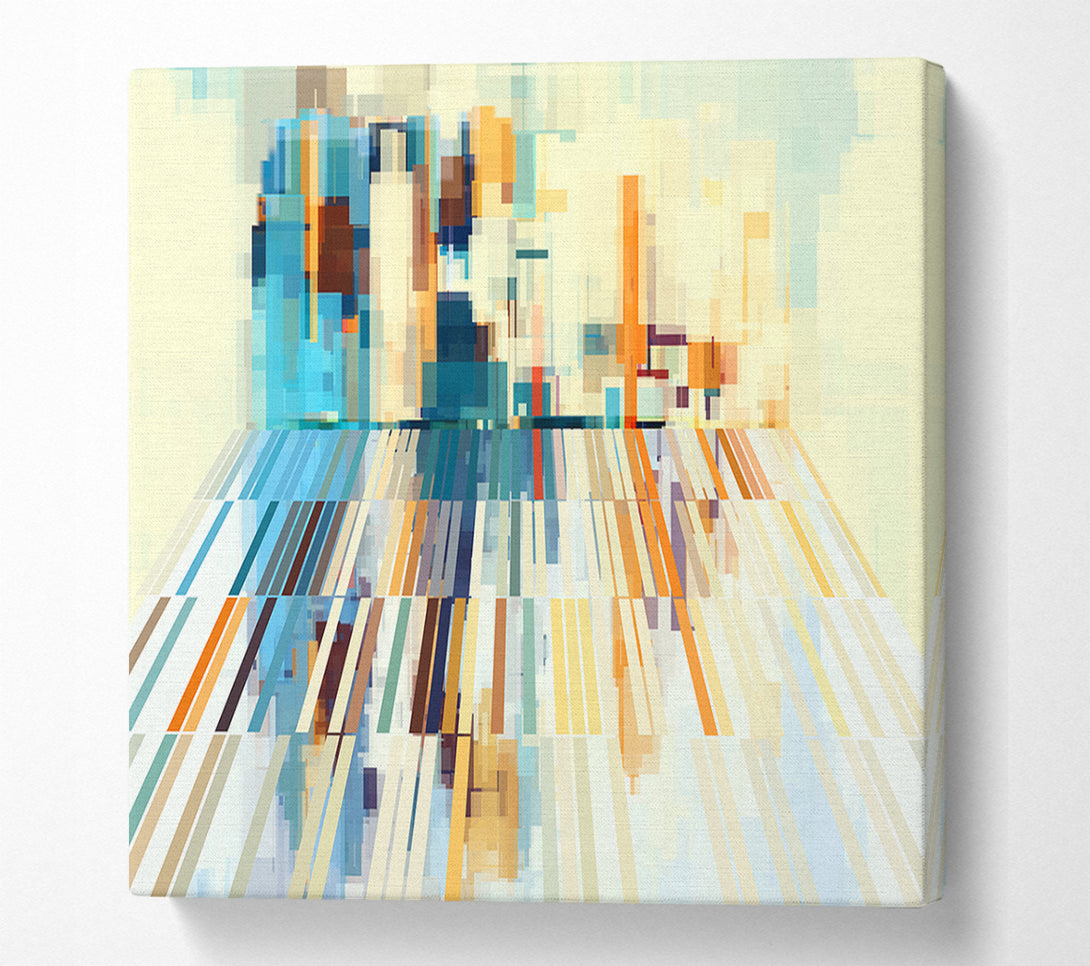  A Canvas Print of The Abstract Living Room Canvas Art