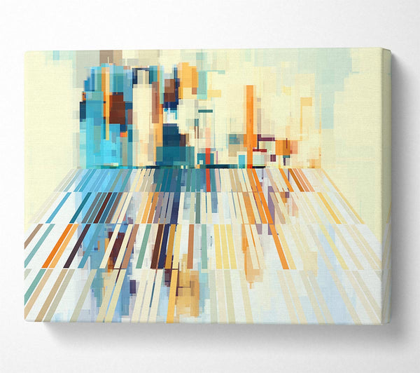  A Canvas Print of The Abstract Living Room Canvas Art