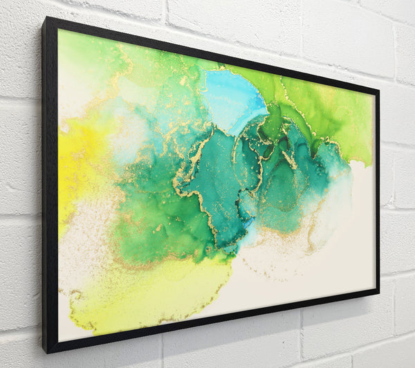 The Green And Blue Gold Wash