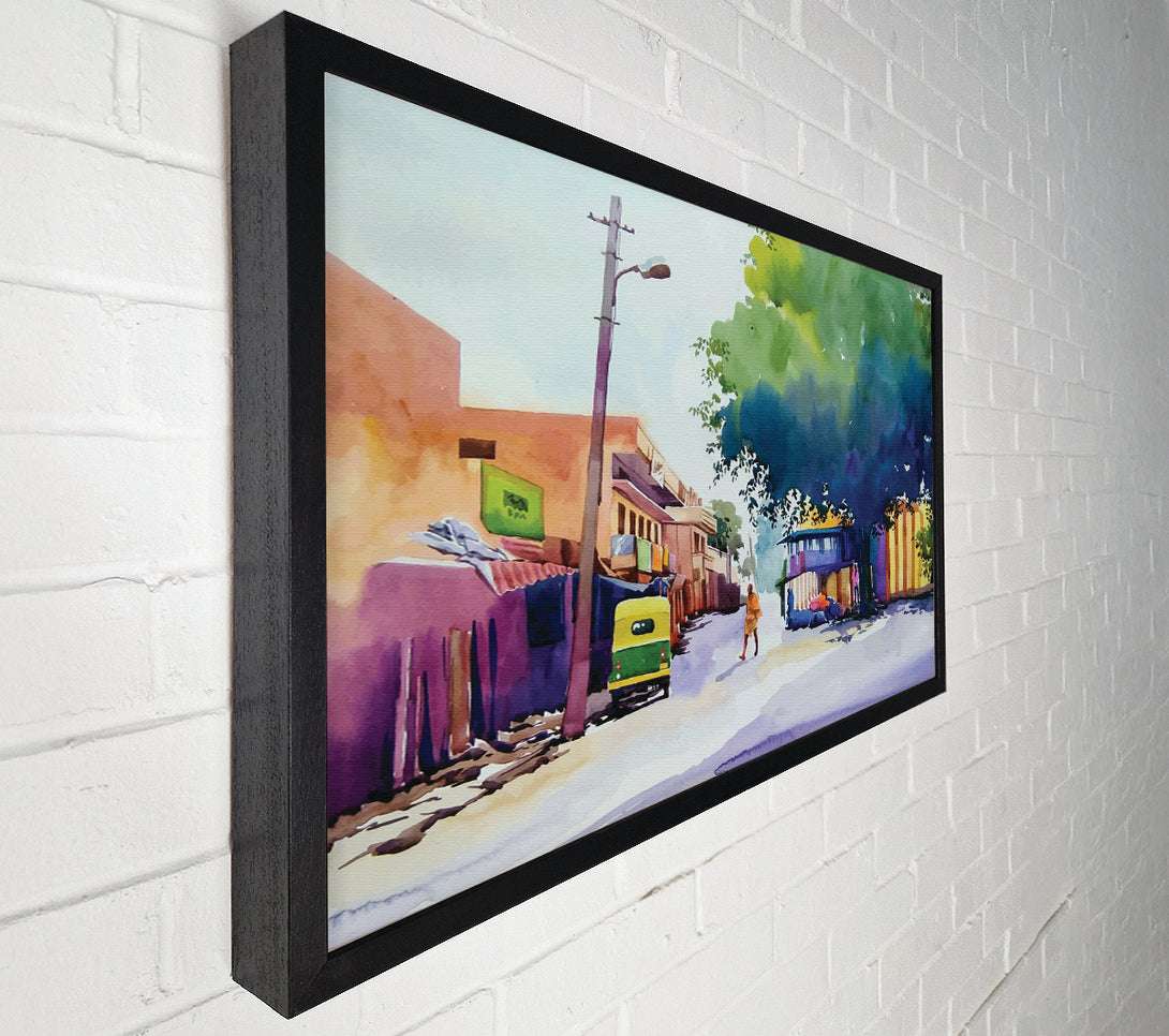  A Canvas Print of The Little Quiet Village Canvas Print