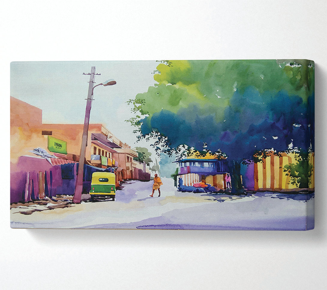  A Canvas Print of The Little Quiet Village Canvas Print