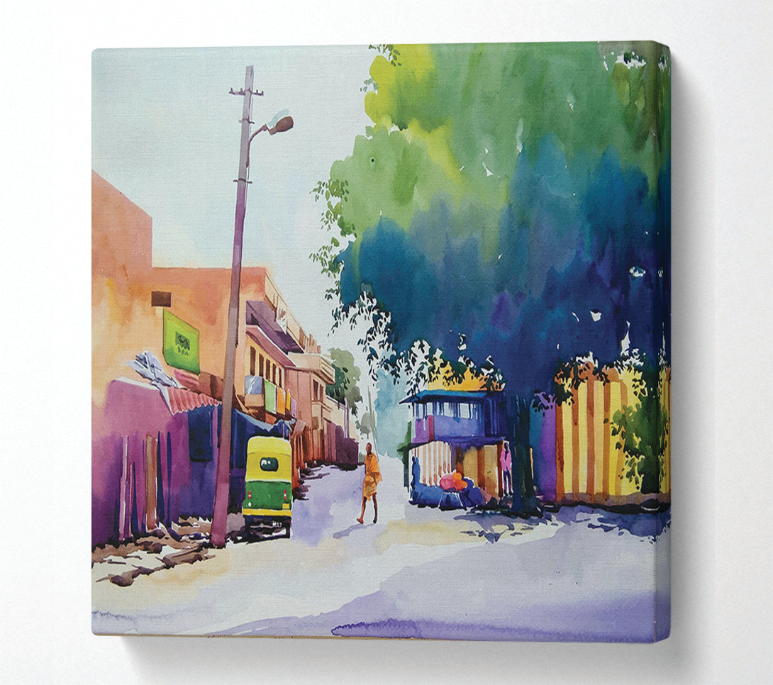 A Canvas Print of The Little Quiet Village Canvas Print