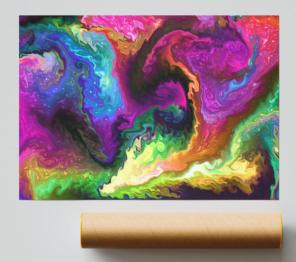 The Vivid Universe Explosion Print