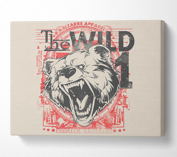  A Canvas Print of The Wild 1 Canvas Print