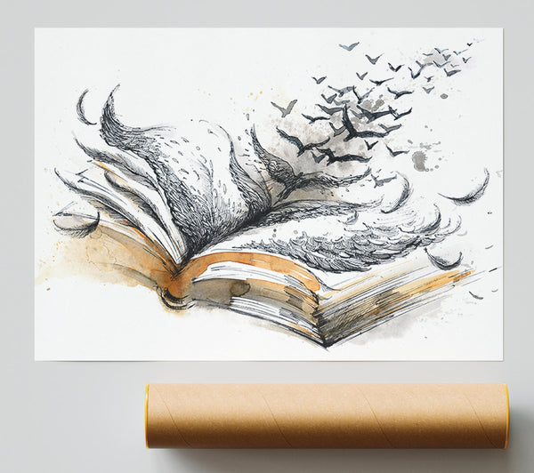 The Book Of Birds Print