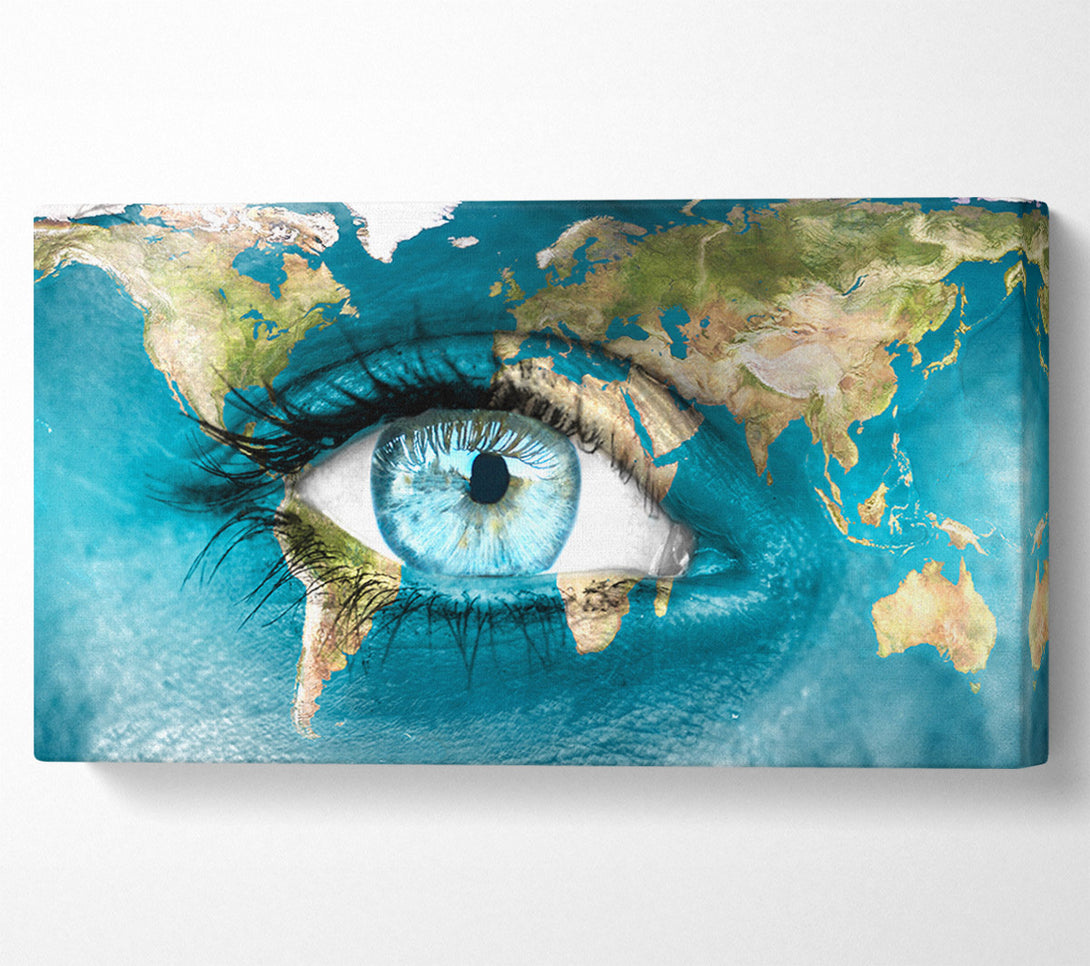  A Canvas Print of Eye Of The World Canvas Wall Art
