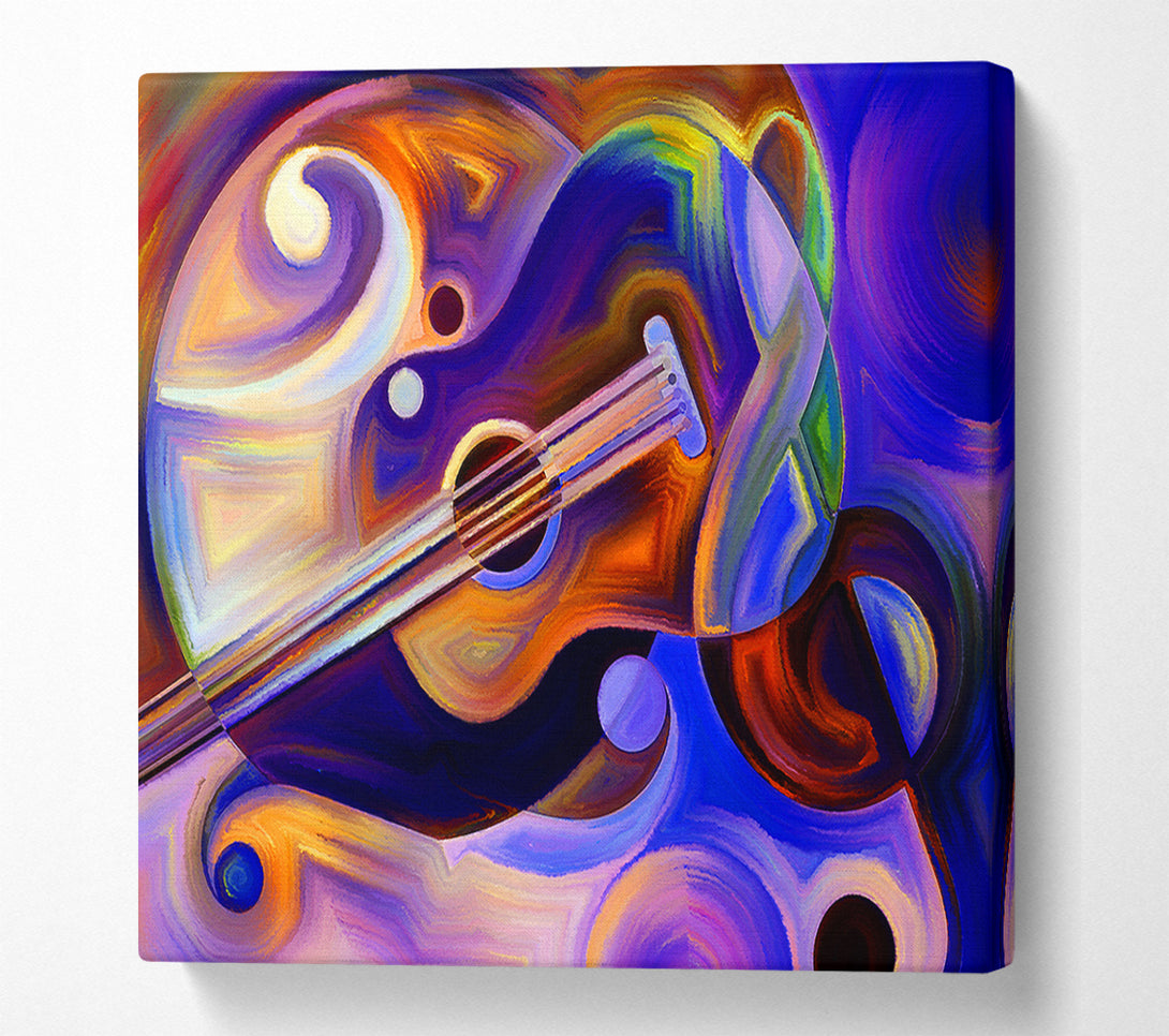 A Canvas Print of The Ukulele Dream Canvas Art