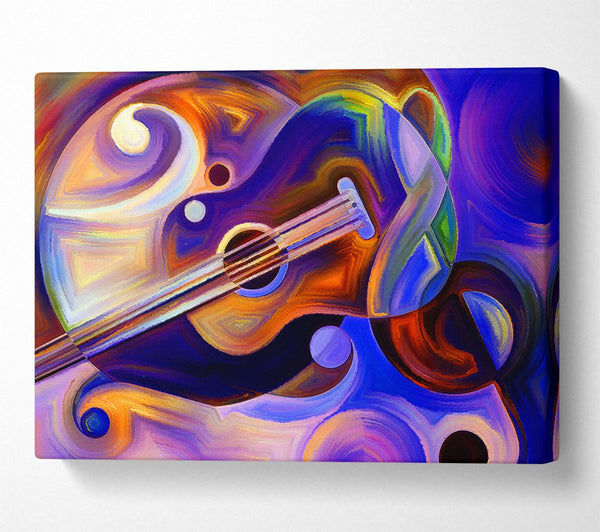  A Canvas Print of The Ukulele Dream Canvas Art