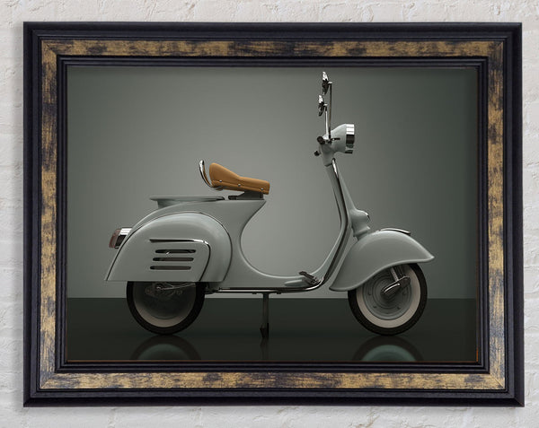 The Awesome Scooter Framed Print