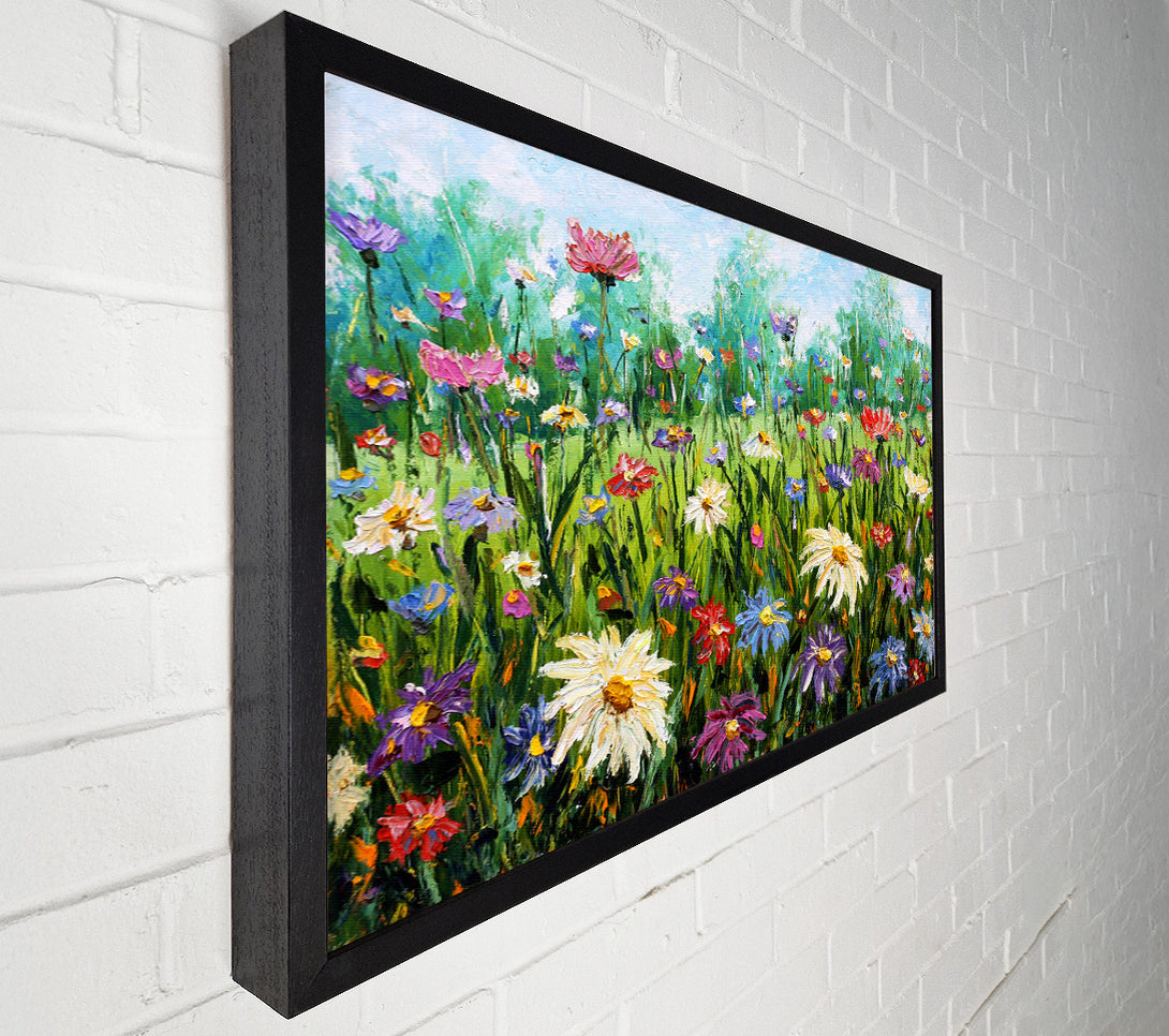  A Canvas Print of Lovely Spring Flowers Art Canvas Print