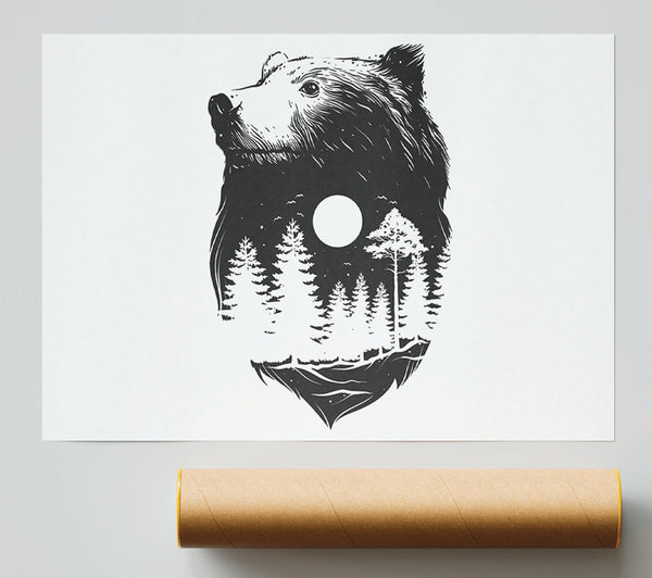 Camp With The Bears Poster