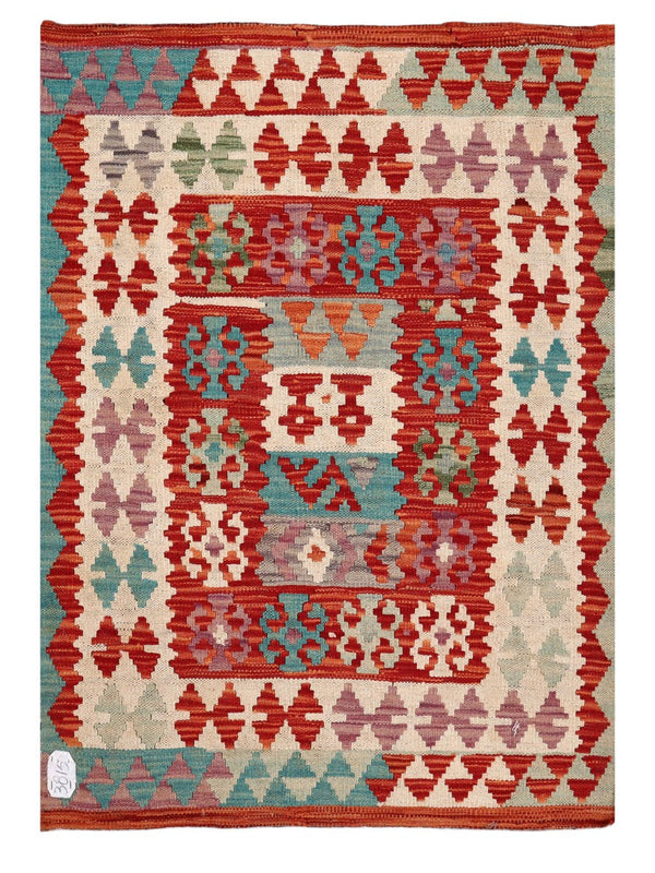 Maimana Afghanistan Kilim Rug - 122 x 85 cm