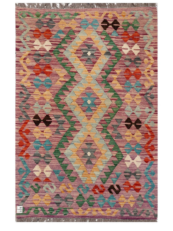 Maimana Afghanistan Kilim Rug - 149 x97 cm