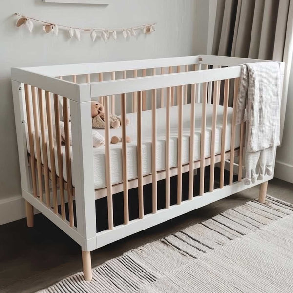 Cot Fitted Sheet 100% Cotton 120x60cm - Pack Of 4