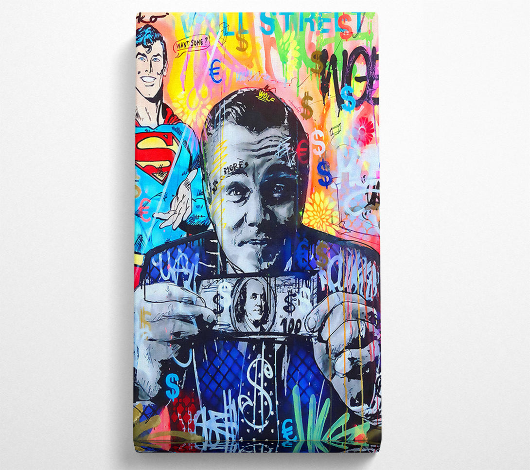  A Canvas Print of Wolf Of Wall Street Canvas Art