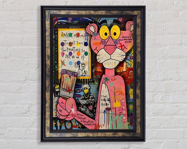 Pink Panther Framed Print