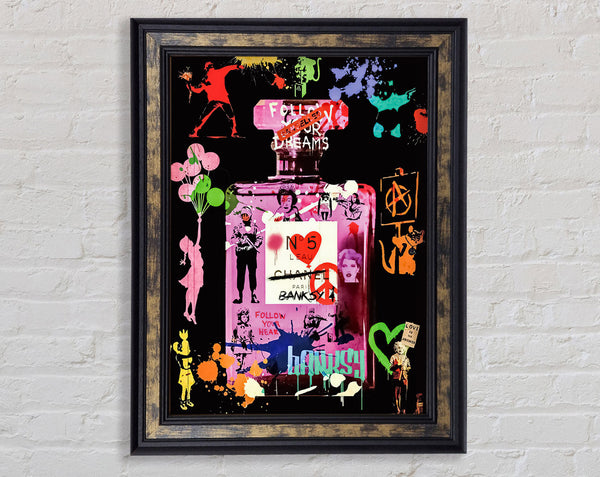 Number Five Framed Print
