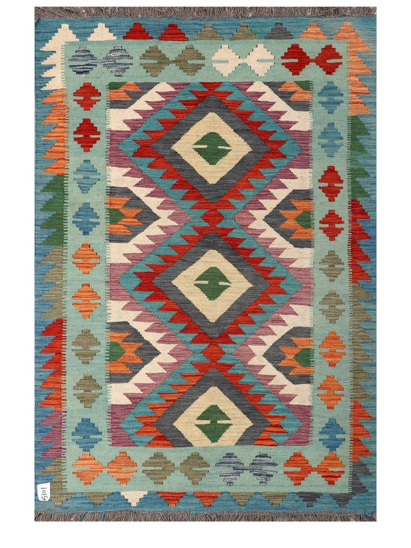 Maimana Afghanistan Kilim Rug - 179 x119 cm