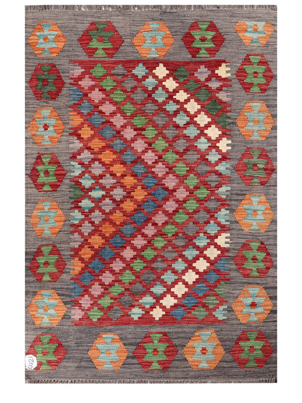 Maimana Afghanistan Kilim Rug - 150 x102 cm