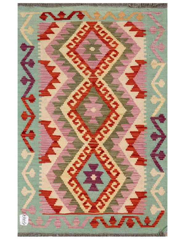Maimana Afghanistan Kilim Rug - 125 x 80 cm